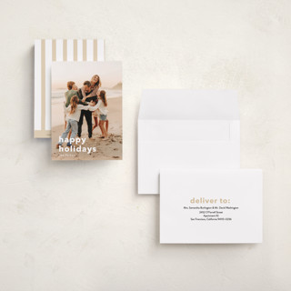 This is a cotton petite holiday cards with standard by Angela Thompson called holiday fun! printing on signature in petite