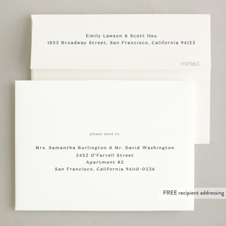 This is a mist petite holiday cards with standard by Baumbirdy called sentiment printing on recycled smooth signature in petite