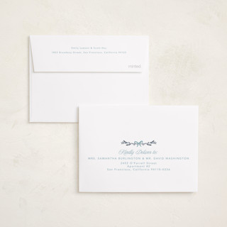 This is a jeans petite holiday cards with standard by Petra Kern called lillian printing on recycled smooth signature in petite