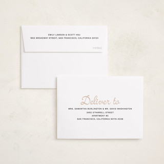 This is a sand petite holiday cards with standard by Ani Somi called beach town printing on signature in petite