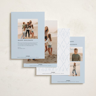 This is a frost petite holiday cards with standard by Pink House Press called southern charm printing on signature in petite