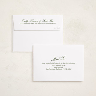 This is a bonbon petite holiday cards with standard by Megan Davis called kiawah printing on signature in petite