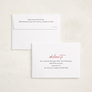 This is a icicle petite holiday cards with standard by Julia Hall called scrawled printing on signature in petite