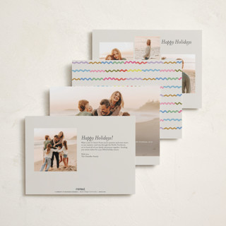 This is a jubilee petite holiday cards with standard by Kercia Jane called colorful beginnings printing on signature in petite