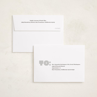 This is a snowflake petite holiday cards with standard by Jessie Steury called very bold printing on signature in petite