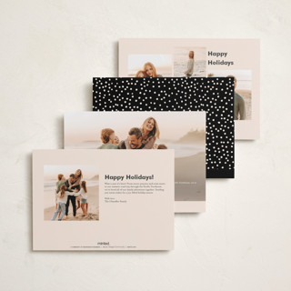 This is a sugar cookies petite holiday cards with standard by Annie Clark called happy howlidays printing on recycled smooth signature in petite