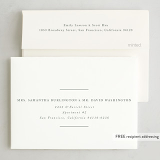 This is a fog petite holiday cards with standard by Baumbirdy called traditional peace printing on recycled smooth signature in petite