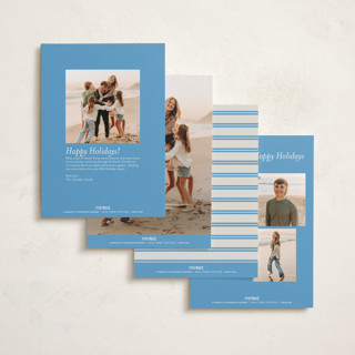 This is a pond petite holiday cards with standard by Megan Davis called bari printing on signature in petite
