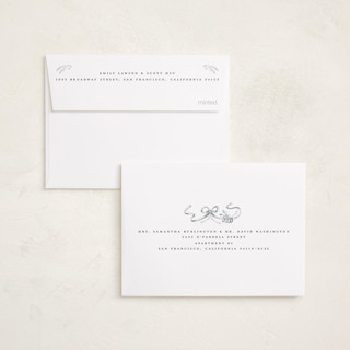 This is a ash petite holiday cards with standard by Teju Reval called 12 days of christmas toile printing on recycled smooth signature in petite