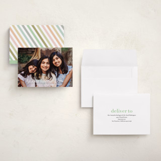 This is a cloud petite holiday cards with standard by Sara Hicks Malone called late card era printing on recycled smooth signature in petite