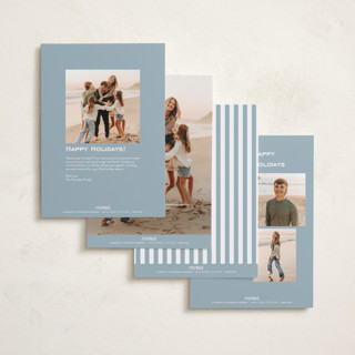 This is a sky petite holiday cards with standard by Annie Shapiro called heath printing on signature in petite
