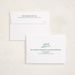 This is a candy petite holiday cards with standard by Helena Vitto called merry & bright days printing on signature in petite