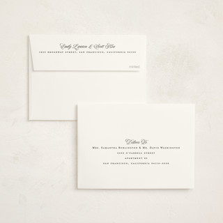This is a coal foil pressed holiday cards with foil pressed by Robert and Stella called entwined peace printing on signature in standard