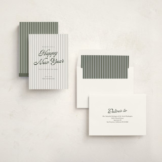 This is a evergreen non photo holiday cards with standard by Sara Hicks Malone called small things printing on signature in standard