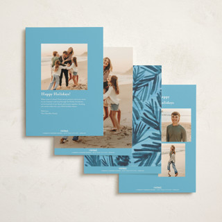 This is a blue spruce non photo holiday cards with standard by Rebecca Daublin called hope shines printing on signature in standard