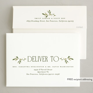 This is a cream non photo holiday cards with standard by Erin L. Wilson called hearth printing on signature in standard