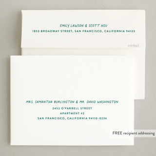 This is a frost fog non photo holiday cards with standard by Eve Schultz called reindeer cheer printing on signature in standard