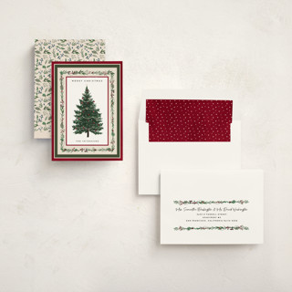 This is a mulled wine non photo holiday cards with standard by Susan Moyal called decorated christmas printing on signature in standard