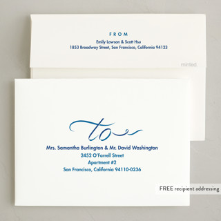 This is a pool non photo holiday cards with standard by Lea Delaveris called ribbon year printing on signature in standard