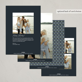 This is a quilt non photo holiday cards with standard by Pixel and Hank called fruitcake printing on signature in standard