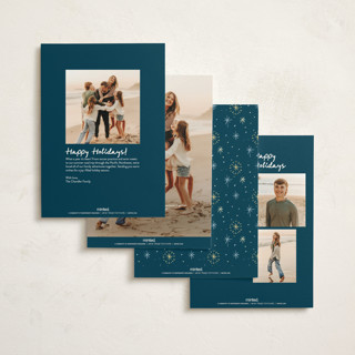 This is a evening non photo holiday cards with standard by Elly called city printing on signature in standard