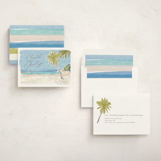 This is a pool non photo holiday cards with standard by Annie Montgomery called coastal greetings printing on signature in standard