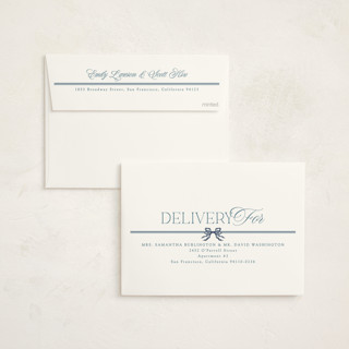 This is a powder non photo holiday cards with standard by Erin L. Wilson called roland park printing on signature in standard