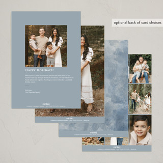 This is a celeste non photo holiday cards with standard by Grae called mother and child printing on signature in standard
