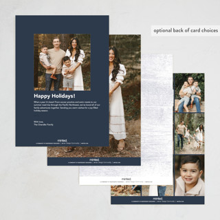 This is a caspian non photo holiday cards with standard by chocomocacino called dengaku printing on signature in standard