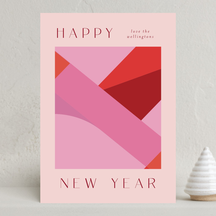 Modern Christmas Holiday Cards by Lori Wemple Minted