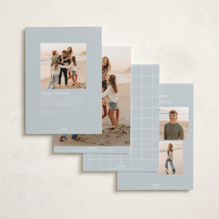 This is a ice new year photo cards with standard by Owl and Toad called cheers to new printing on recycled smooth signature in standard