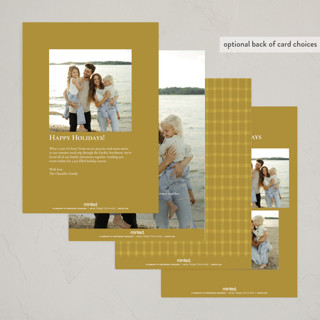 This is a snow new year photo cards with standard by Amy Kross called across printing on recycled smooth signature in standard