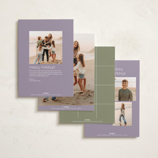This is a vintage new year photo cards with standard by elithing called year in review printing on recycled smooth signature in standard