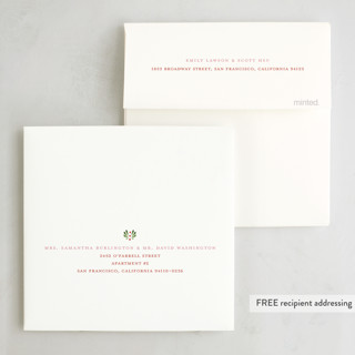 This is a rudolph new year photo cards with standard by Claudia Orengo called little details printing on recycled smooth signature in standard