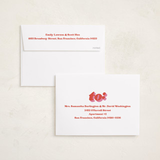 This is a bonbon new year photo cards with standard by Megan Davis called strut printing on recycled smooth signature in standard