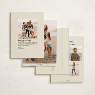 This is a eggnog new year photo cards with standard by Baumbirdy called resolutions printing on recycled smooth signature in standard