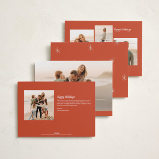 This is a cherry new year photo cards with standard by Ani Somi called vintage glam printing on recycled smooth signature in standard