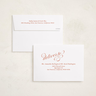 This is a cherry new year photo cards with standard by Ani Somi called vintage glam printing on recycled smooth signature in standard