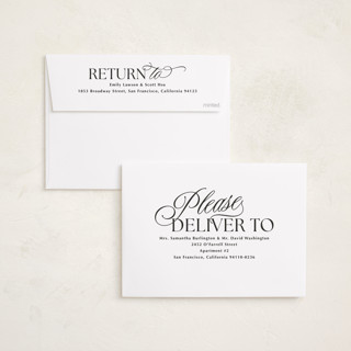 This is a coal new year photo cards with standard by Jackie Crawford called classically modern printing on recycled smooth signature in standard