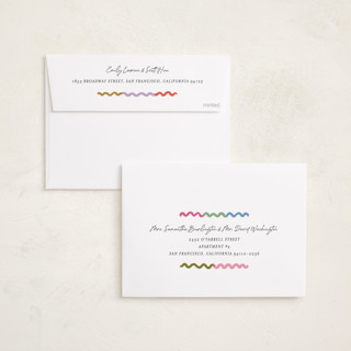 This is a jubilee new year photo cards with standard by Kercia Jane called colorful beginnings printing on recycled smooth signature in standard