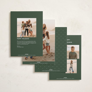 This is a mint new year photo cards with standard by Wildfield Paper Co called newport printing on recycled smooth signature in standard
