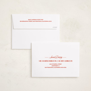 This is a peppermint new year photo cards with standard by Jenna Holcomb called bright and cheery printing on recycled smooth signature in standard