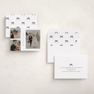 This is a powder new year photo cards with standard by Lori Wemple called happy trio printing on recycled smooth signature in standard