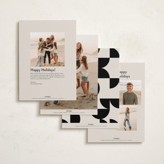 This is a ink new year photo cards with standard by Carmia Jordaan called big and bold printing on recycled smooth signature in standard