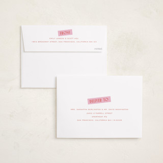 This is a peppermint new year photo cards with standard by Erin German called cheers to a bright new year printing on recycled smooth signature in standard