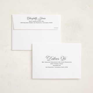 This is a snow new year photo cards with standard by Owl and Toad called four cheers printing on recycled smooth signature in standard