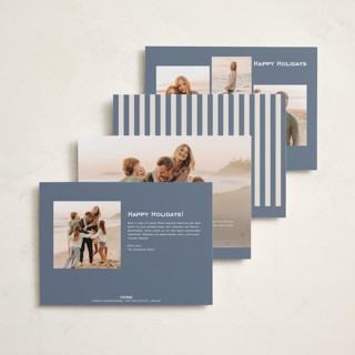 This is a sea new year photo cards with standard by Jenna Holcomb called new home duo printing on recycled smooth signature in standard
