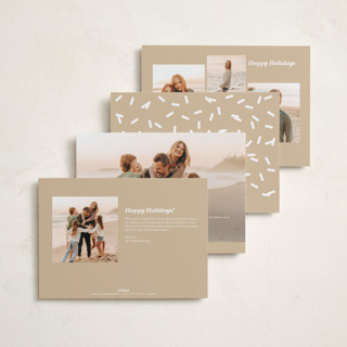 This is a ink new year photo cards with standard by Emily Sabol Goss called glittering cheers printing on recycled smooth signature in standard