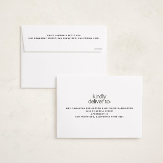 This is a charcoal new year photo cards with standard by JoAnn Jinks called simple border printing on recycled smooth signature in standard