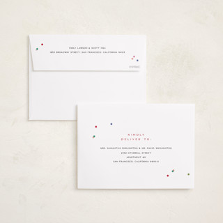 This is a whipped cream new year photo cards with standard by Pixel and Hank called so festive printing on recycled smooth signature in standard